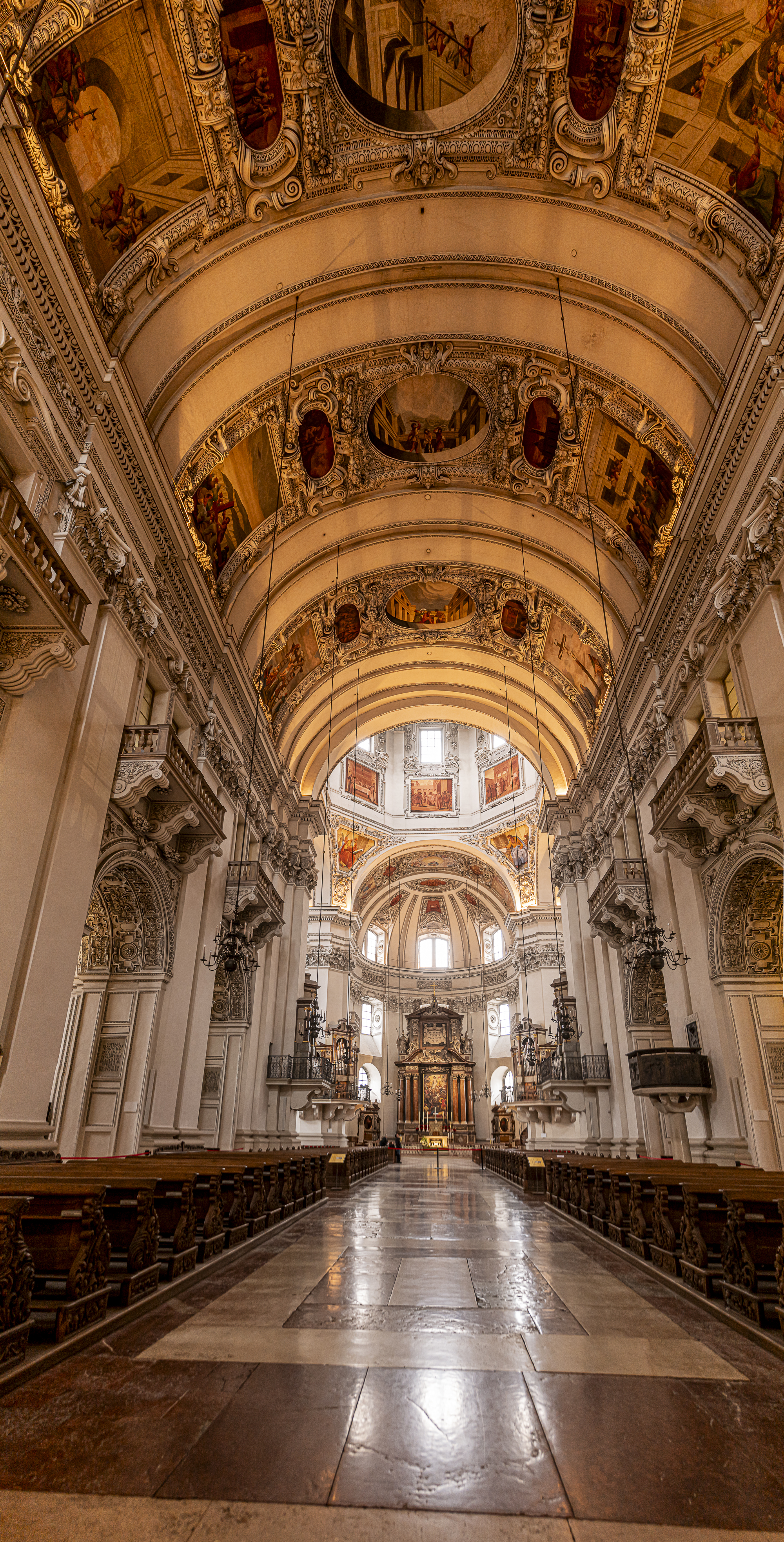 Interior of Salzburg Cathedral