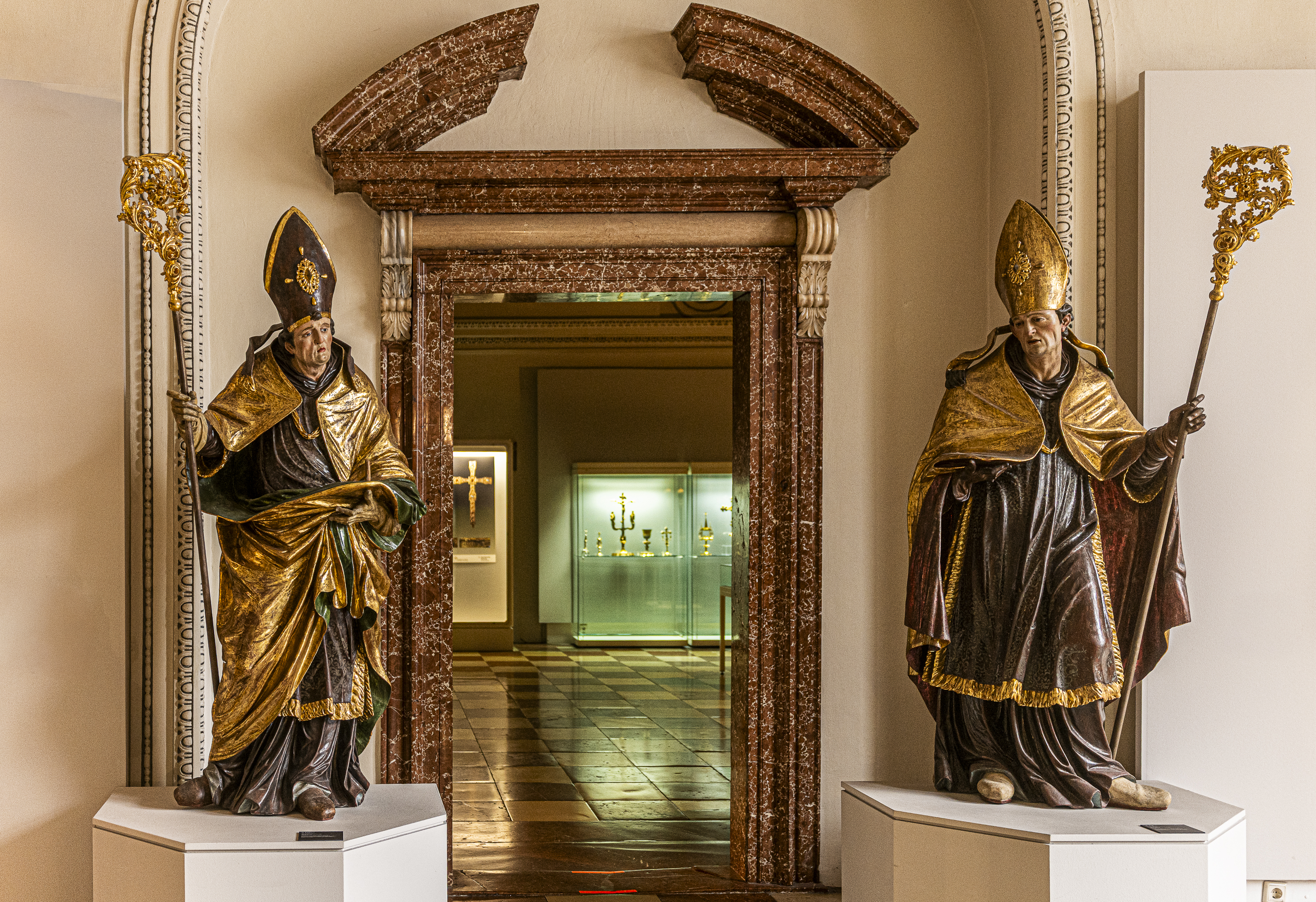 Statues of prince-archbishops